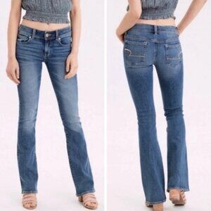 American Eagle Outfitters Women's Blue Boot Cut Jeans